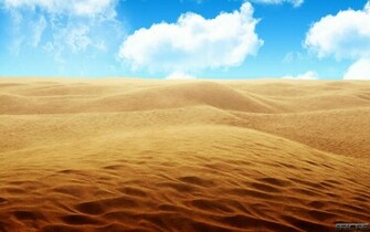 Sandy Desert Wallpaper HD