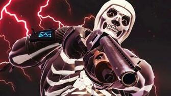 HD Wallpaper Of Fortnite Battle Royale Video Game Skull