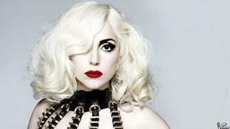 Lady Gaga White Hairs On Eyes Face Closeup