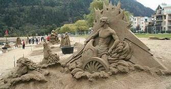 Sand Castle Wallpaper