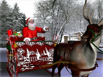 Wallpaper By Art Tlc Christmas Scenes
