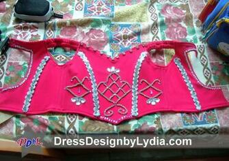 E1336 Hotpink Diamond Dressfront1