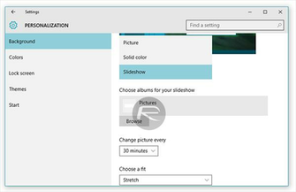 Enable Windows Desktop Wallpaper Slideshow Here S How Redmond