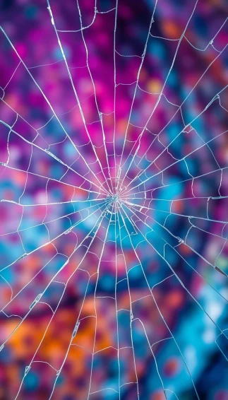Cracked Phone Screen Wallpaper