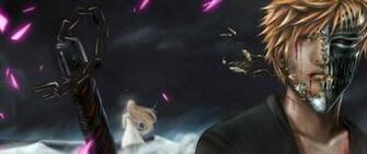 Wallpaper Bleach Kurosaki Ichigo Inoue Orihime Boy Girl