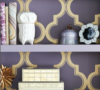 Devine It Yourself At Target Color Trellis Wallpaper