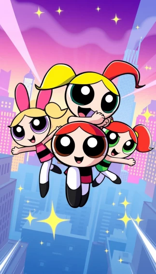 Powerpuff Girls Phone Wallpaper