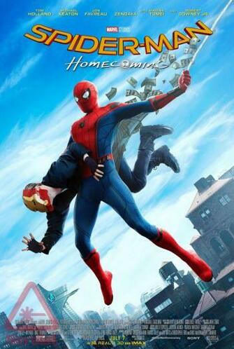 Spiderman Homecoming Poster Coolest Spidey To Stick
