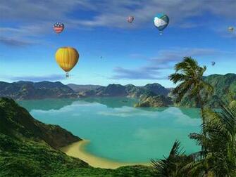 3d Hot Air Balloon Wallpaper And Background