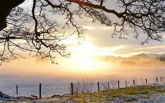 Luminous Perthshire On Snow Windows HD Wallpaper