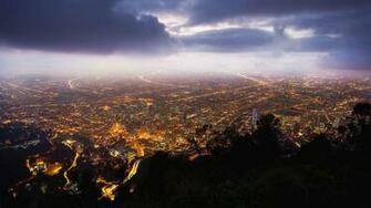 Wallpaper Monserrate Bogota Colombia