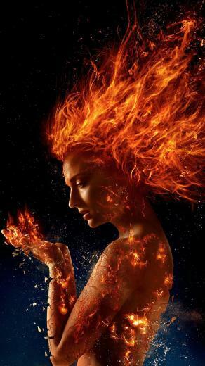 Dark Phoenix Phone Wallpaper Marvel Comics