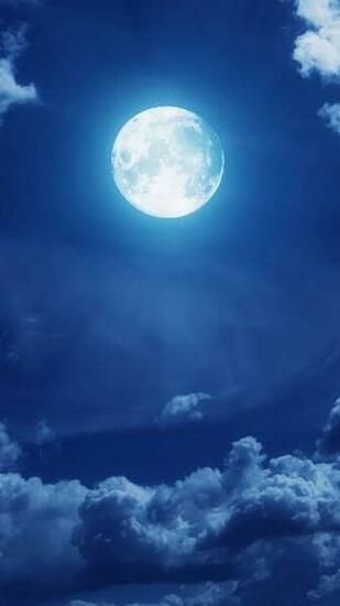 Super Blue Blood Moon Wallpaper iPhone 3d