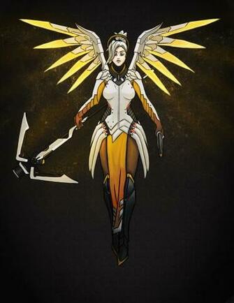 Mercy Overwatch Updated By Tfzanben