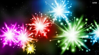 Fireworks Wallpaper Abstract