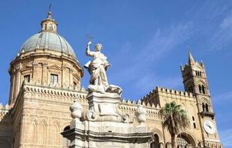 Wallpaper Italy Cathedral Sicily Palermo Image For Desktop