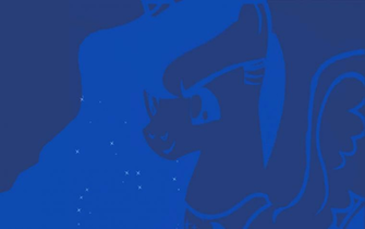Luna Navy Blue Wallpaper By Bronygamer