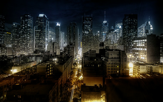Cityscapes Night Wallpaper Wallpoper