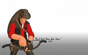 Tf2 Sniper Wallpaper Gray By Webbugt