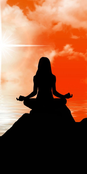 Meditation iPhone Wallpaper
