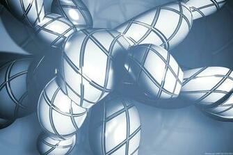 3d Abstract Blue Cgi K3 Studio Wallpaper