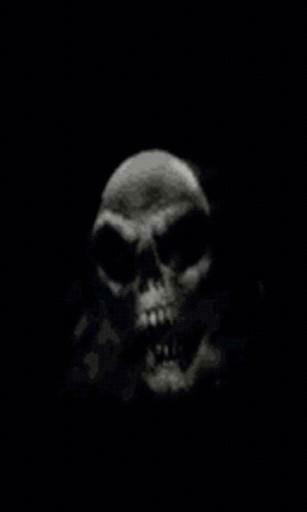 This Live Wallpaper We Have A Puffing Smoke Weed Skull