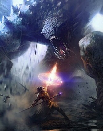 Epic Fantasy Battle Wallpaper