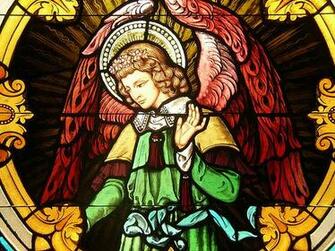 Catholic Wallpaper Window Background Desktop Religion Color Click To