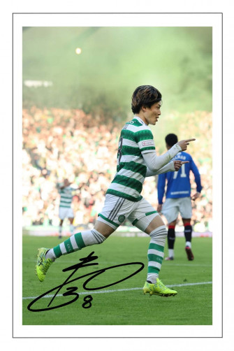 Rjr Prints Kyogo Furuhashi Celtic Signed Inch Photo Print