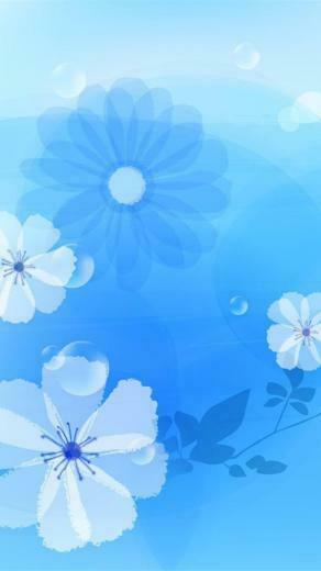 Cool Flowers Abstract iPhone HD Wallpaper