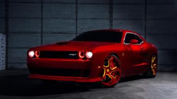 Wallpaper 4k Dodge Challenger Srt Hellcat Flash