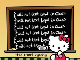 Hello Kitty Thanksgiving Wallpaper Computer