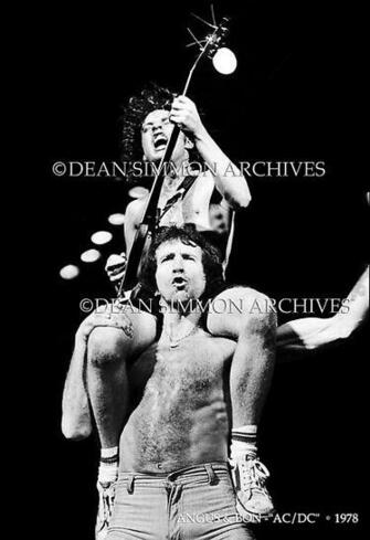 Photo Of Ac Dc By Dean Simmon Archives Rock