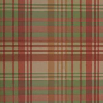 Fg059y107 Mulberry Modern Tartan Wallpaper