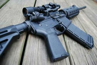 Wallpaper Ar Rifle Assault Wood Telescopic Sight