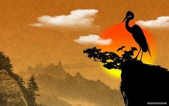 Art Wallpaper Chinese Ink Painting