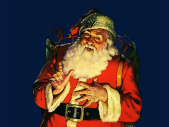 Vintage Santa Claus Wallpaper