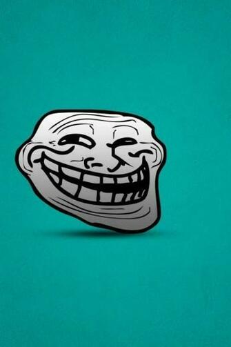 Funny Troll Face Best Wallpaper For iPhone 5s 5c