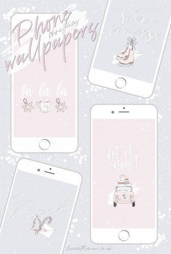 Cute Girly Winter Phone Wallpaper Love Catherine