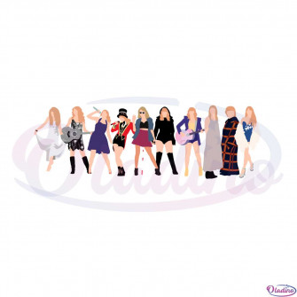 Taylor Swift Eras Tour Svg Files For Cricut Sublimation