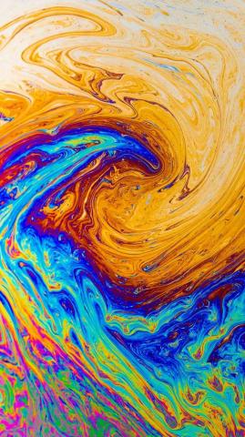 Colorful Abstract iPhone Xr Wallpaper Preppy
