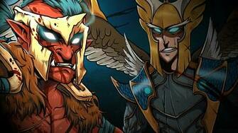 Skywrath Mage Troll Warlord Dota Art Stock Photos Image