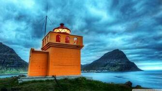 Lighthouse In Iceland Wallpaper