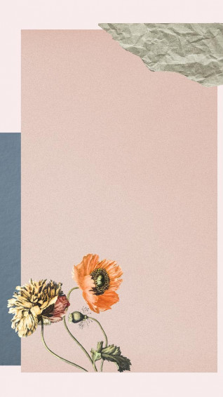 Aesthetic Pink iPhone Wallpaper With Flowers