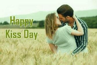 Happy Kiss Day Wishes HD Wallpaper