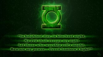 Green Lantern Oath Update By Lycanshinobi