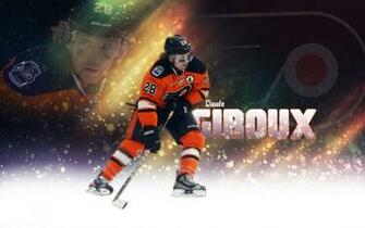 Desktop Wallpaper Featuring Philadelphia Flyers Captain Claude
