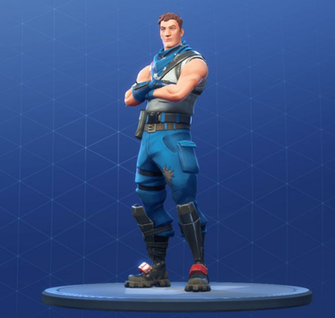 Fortnite Star Spangled Trooper Outfits Skins