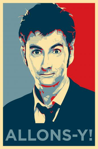 David Tennant Allons Y By Stewnor
