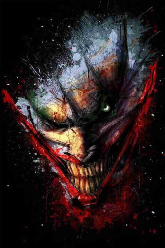 Joker Batman Kids Room Legends Cool Wall Poster Wallpaper